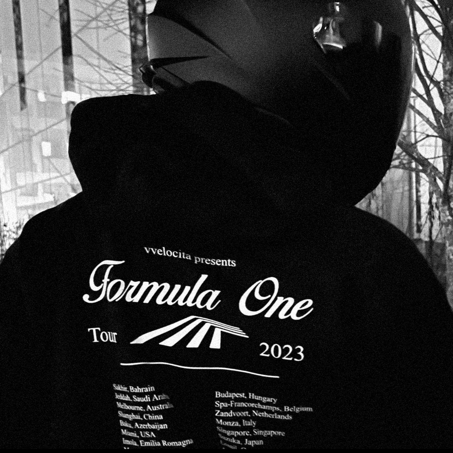 Formula One Tour 23' Race Locations Hoodie