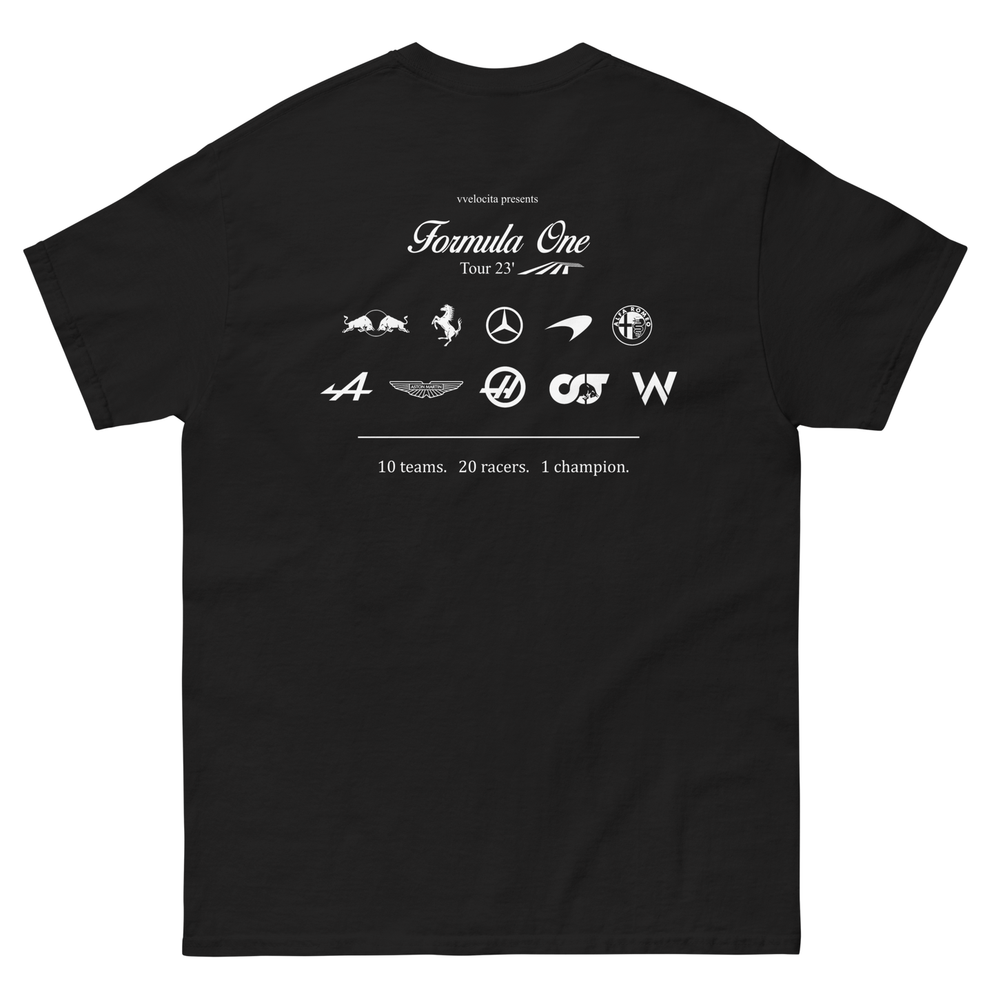 Formula One Tour Teams Tee